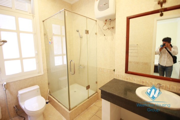 Beautiful house for rent with garden around in Ciputra, Tay Ho, Ha Noi